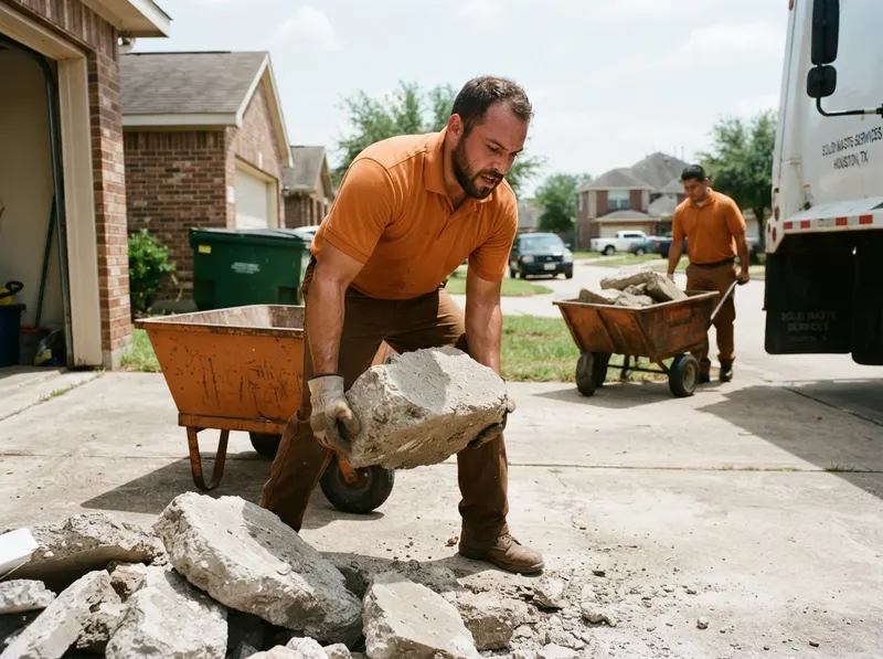 Concrete and Heavy Inert Debris Hauling in Houstan, TX